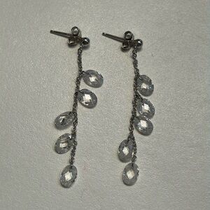 Elegant Silver Dangle Earrings
